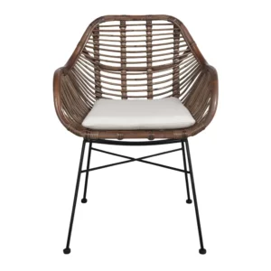 mobiliario-contract-silla rattan silvio marron cojin 3 1
